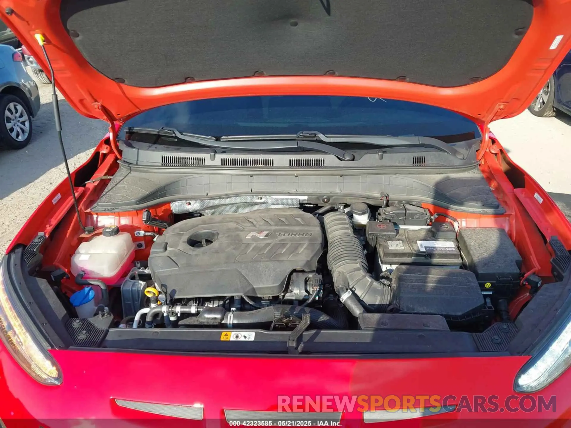 10 Photograph of a damaged car KM8KH3AC1NU004310 HYUNDAI KONA N 2022