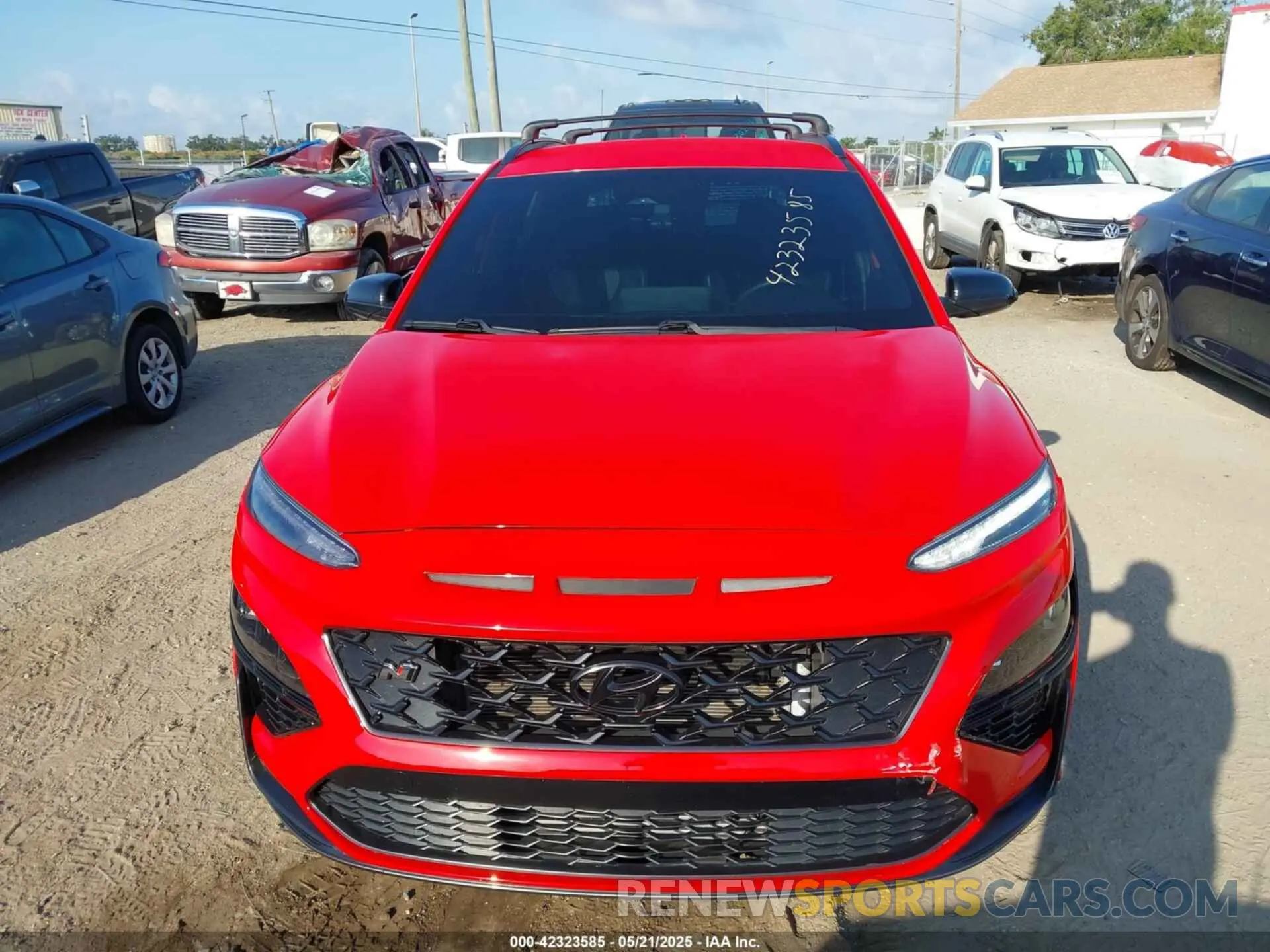 12 Photograph of a damaged car KM8KH3AC1NU004310 HYUNDAI KONA N 2022