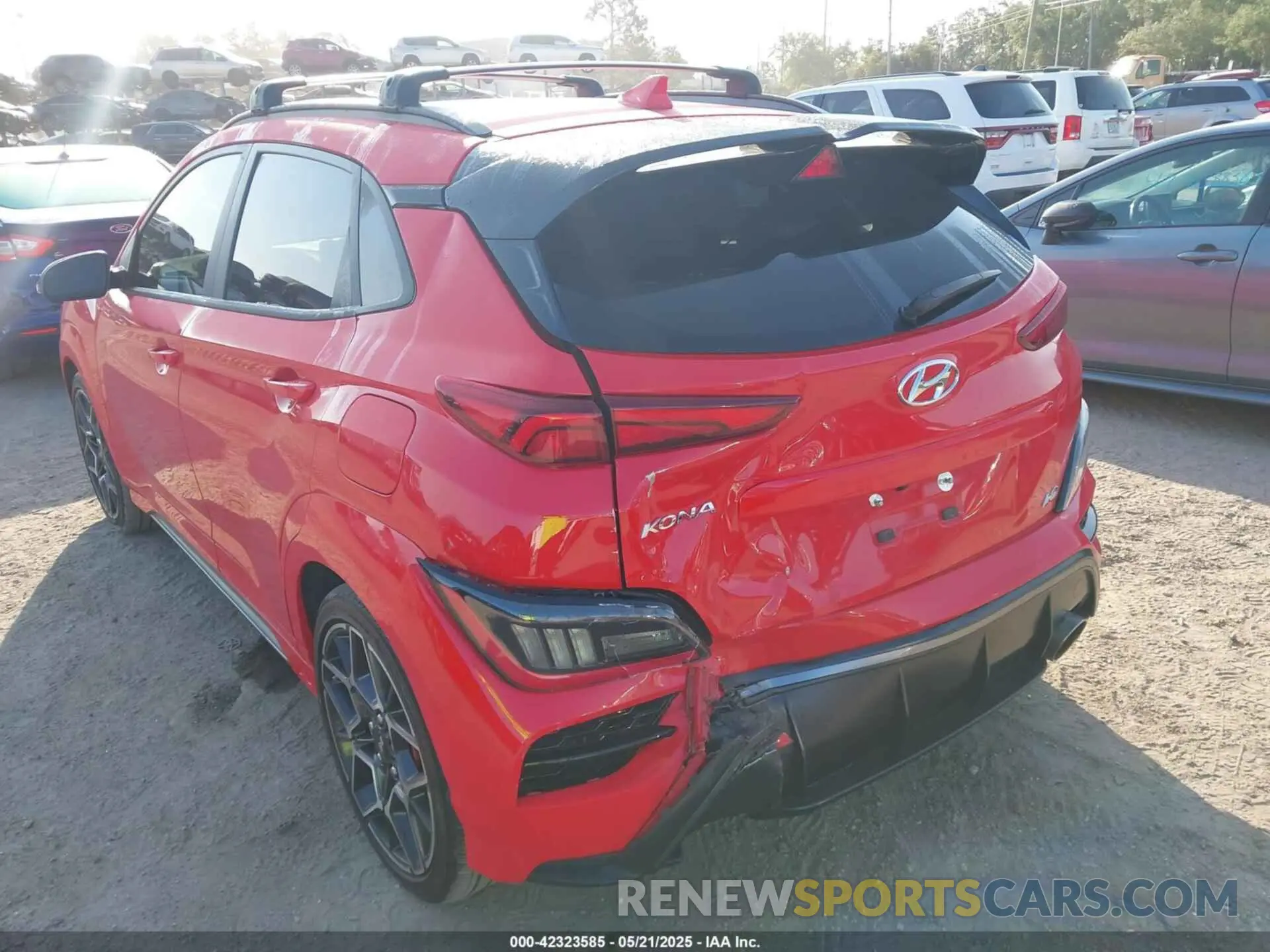 6 Photograph of a damaged car KM8KH3AC1NU004310 HYUNDAI KONA N 2022