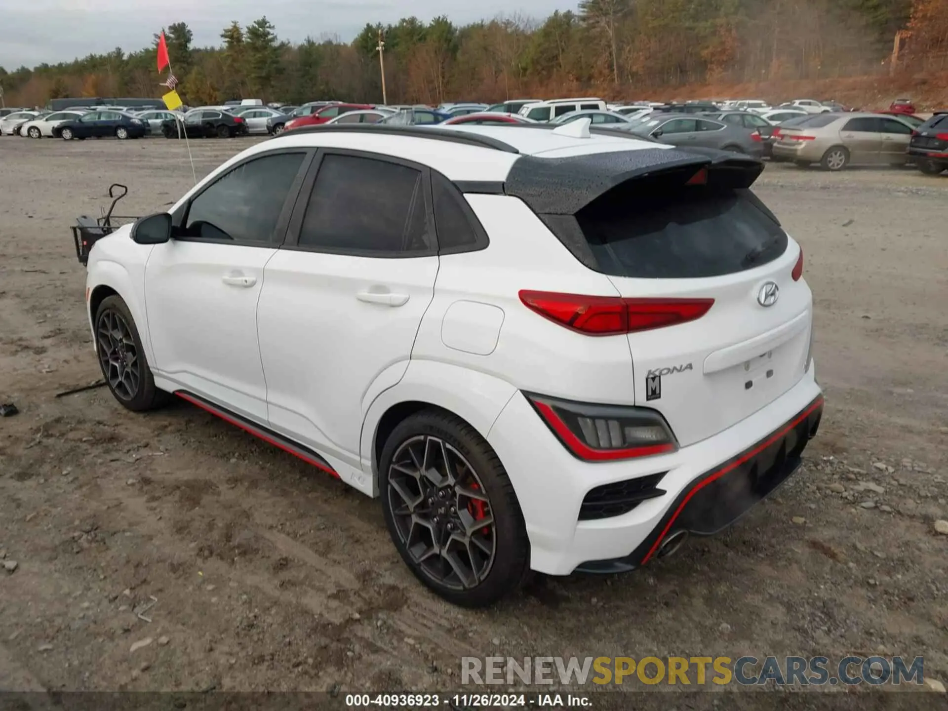 3 Photograph of a damaged car KM8KH3AC8NU002778 HYUNDAI KONA N 2022
