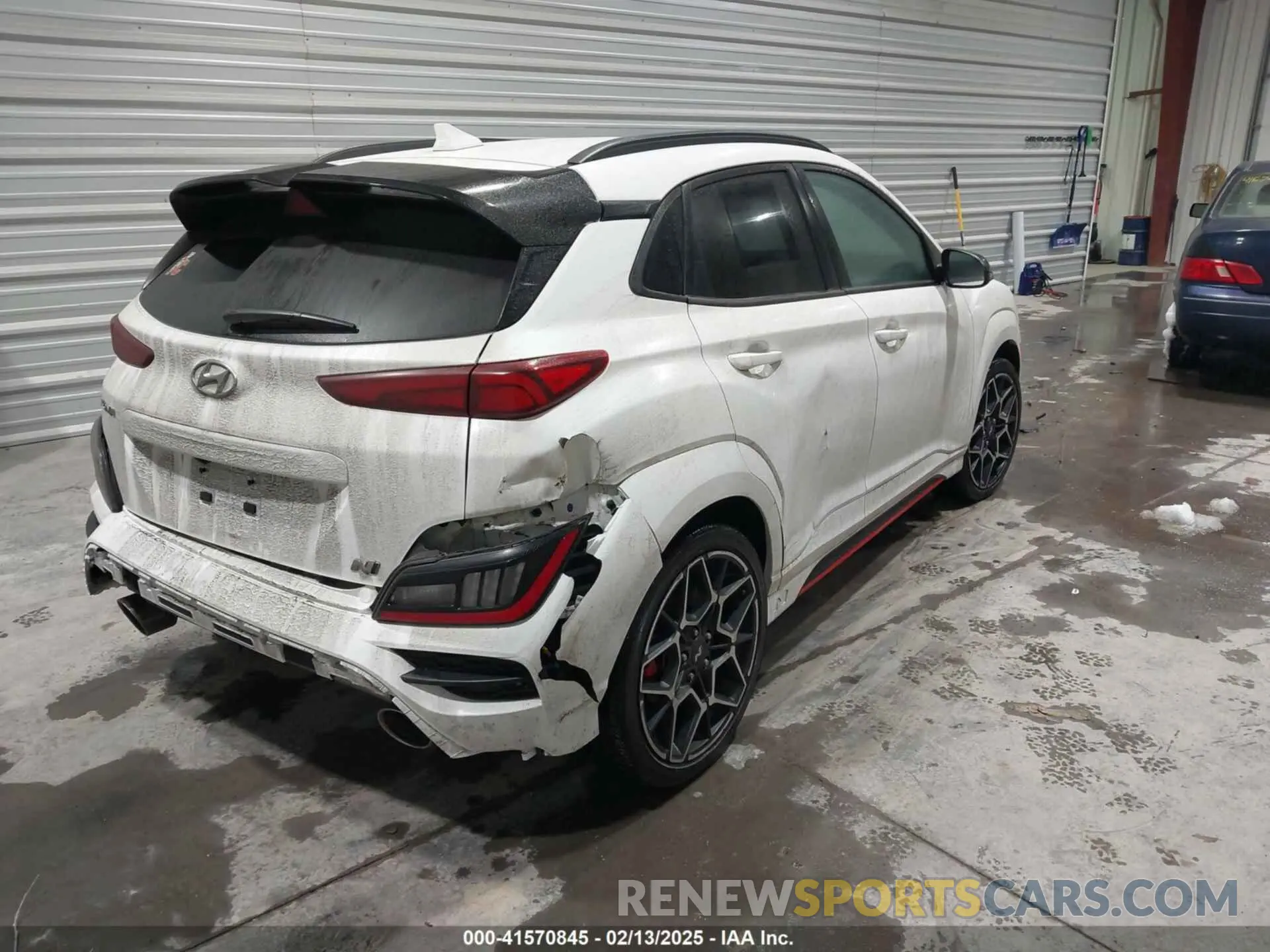 4 Photograph of a damaged car KM8KH3AC8NU004367 HYUNDAI KONA N 2022