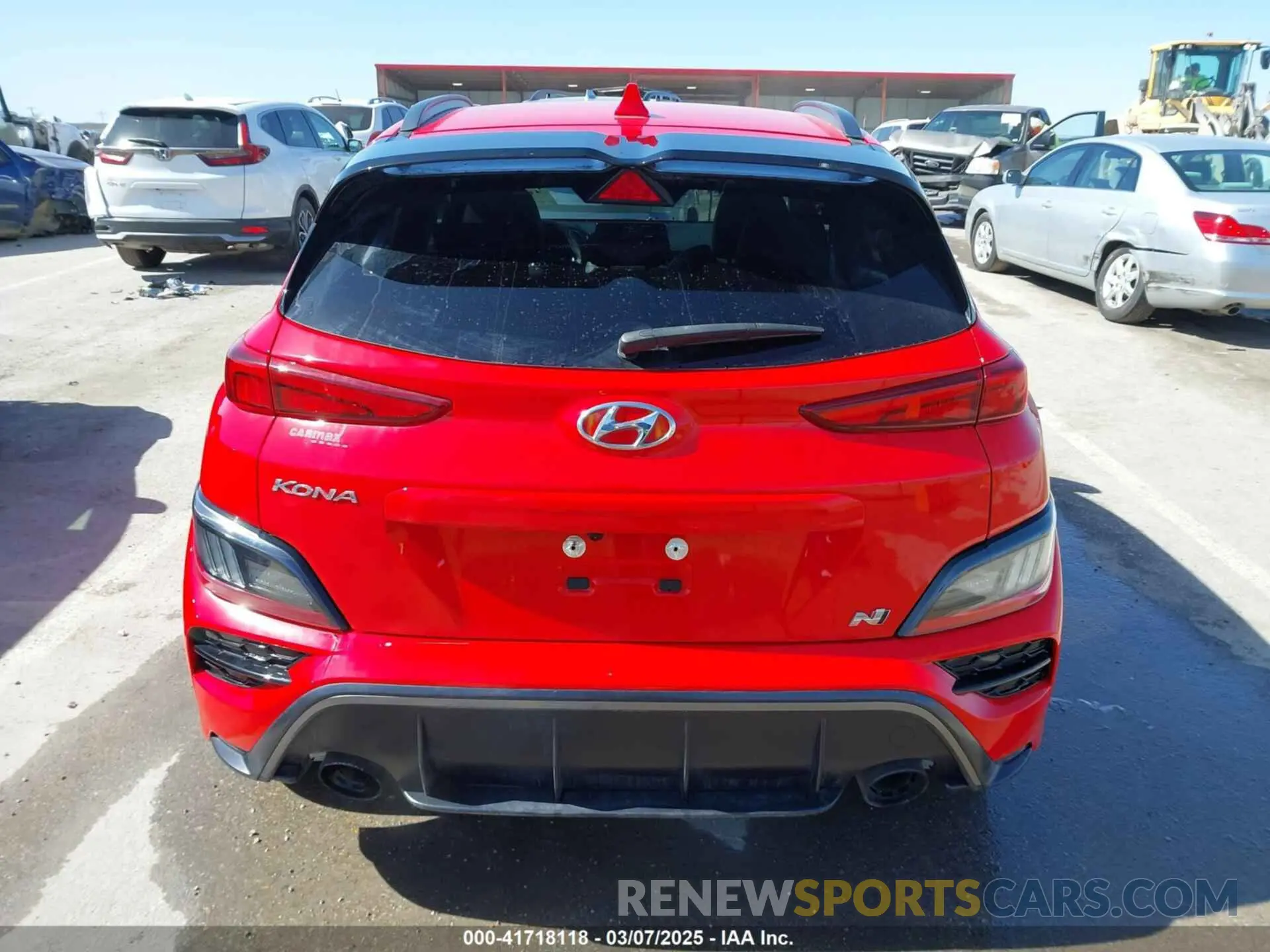 16 Photograph of a damaged car KM8KH3AC8PU007630 HYUNDAI KONA N 2023