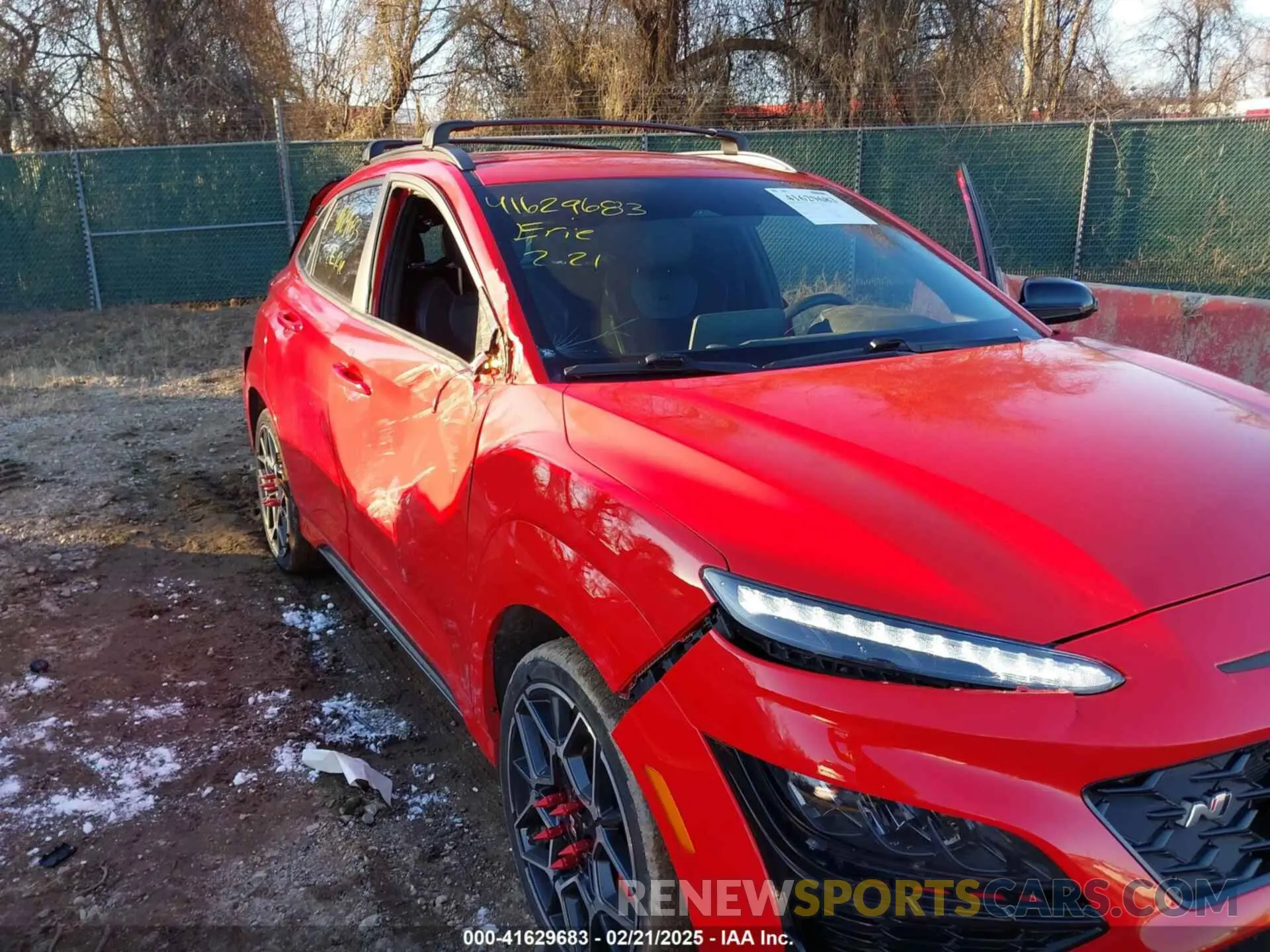 18 Photograph of a damaged car KM8KH3ACXPU010173 HYUNDAI KONA N 2023