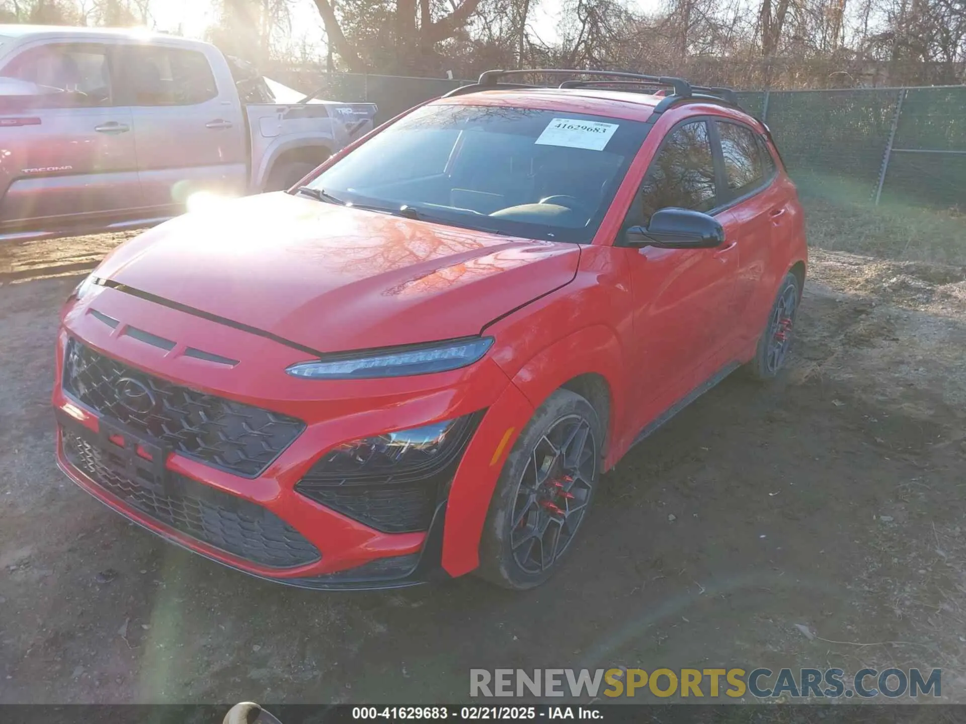 2 Photograph of a damaged car KM8KH3ACXPU010173 HYUNDAI KONA N 2023
