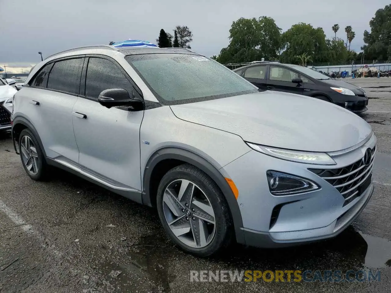 4 Photograph of a damaged car KM8J84A60KU000708 HYUNDAI NEXO 2019