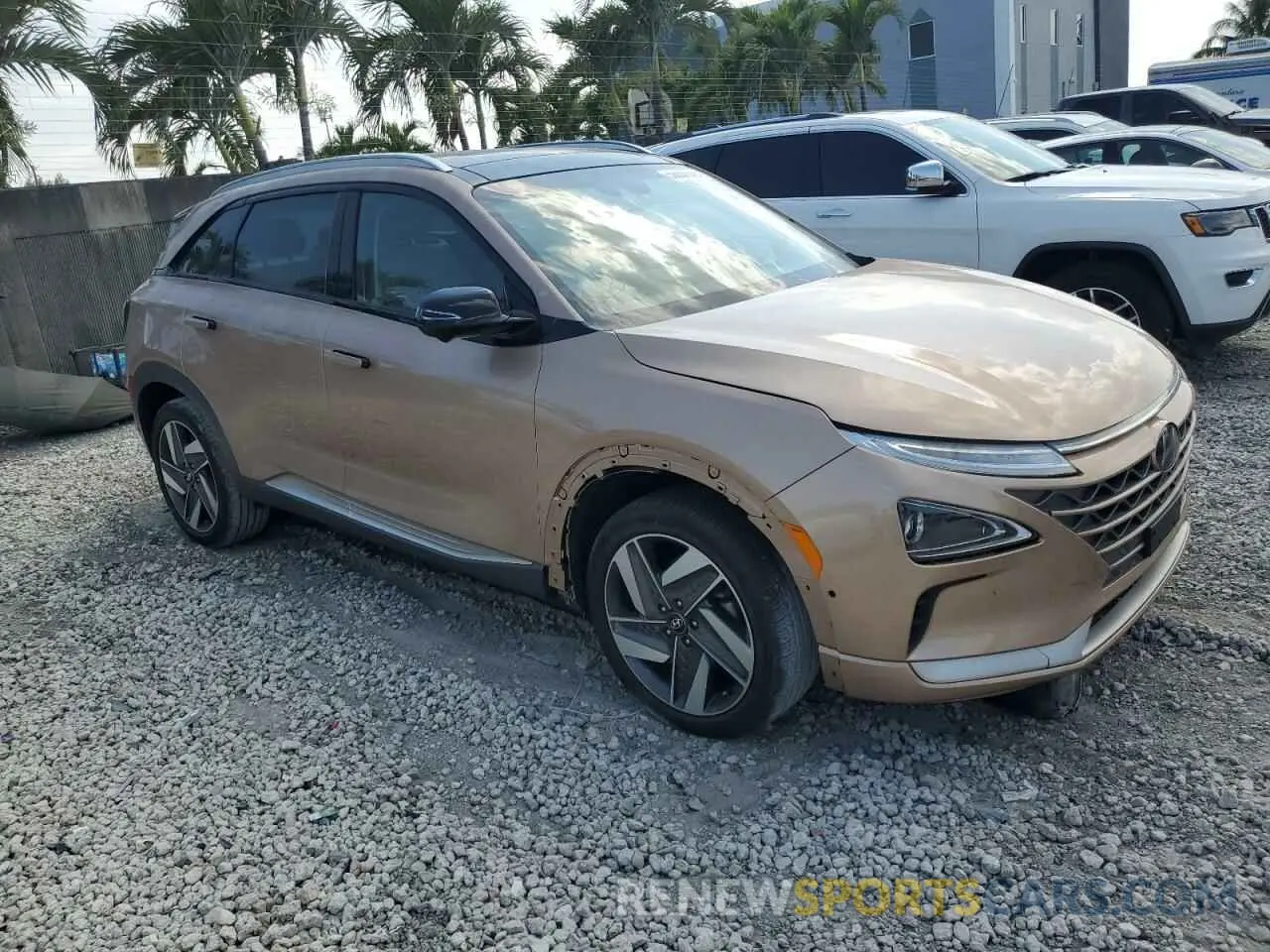 4 Photograph of a damaged car KM8J84A69LU007979 HYUNDAI NEXO 2020