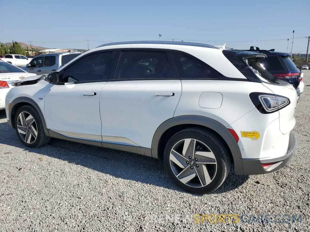 2 Photograph of a damaged car KM8J84A63MU012984 HYUNDAI NEXO 2021