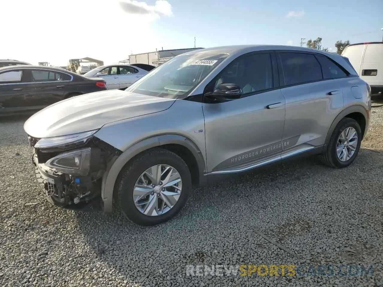 1 Photograph of a damaged car KM8J74A64NU022962 HYUNDAI NEXO 2022