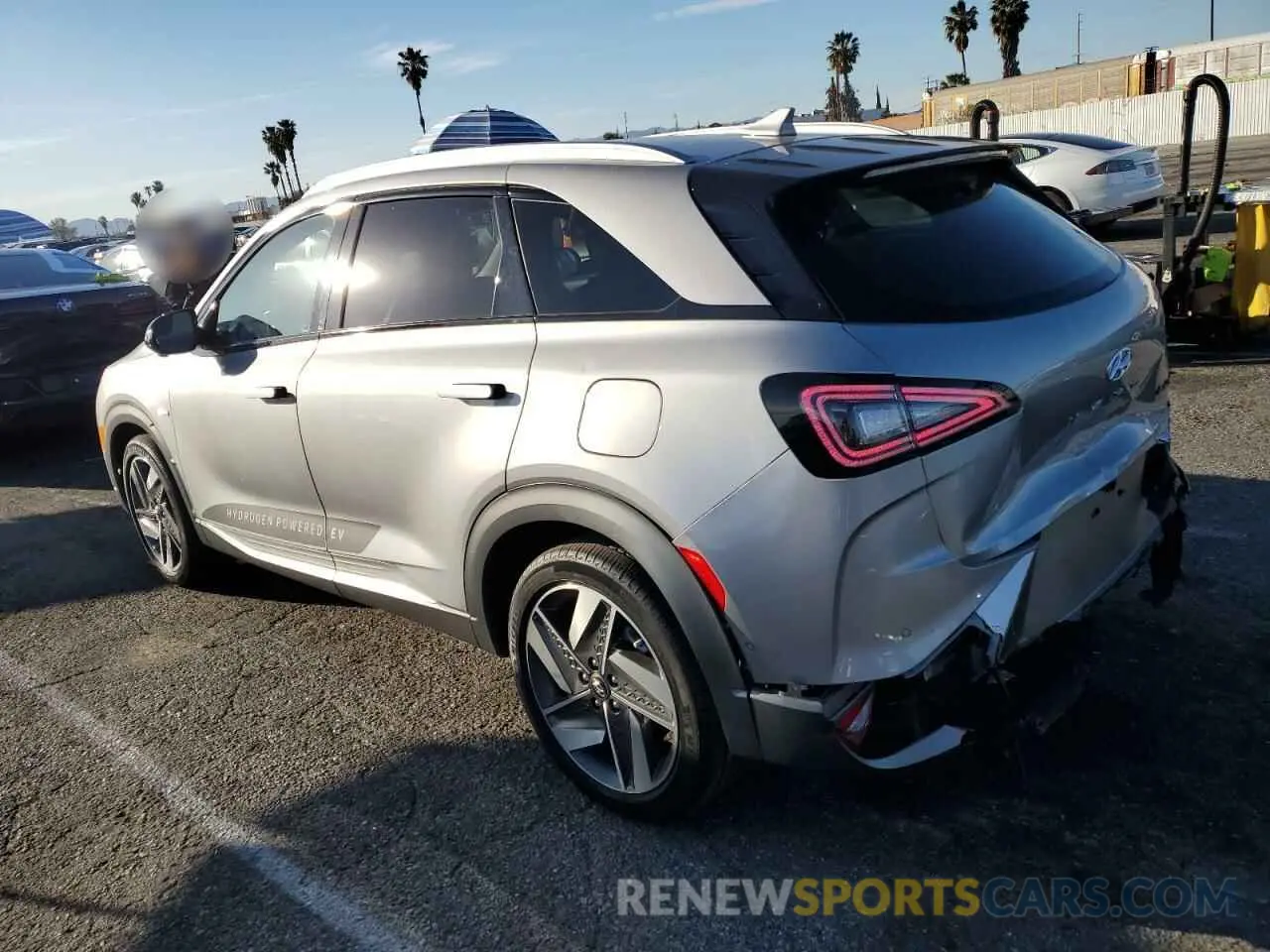 2 Photograph of a damaged car KM8J84A6XPU034372 HYUNDAI NEXO 2023