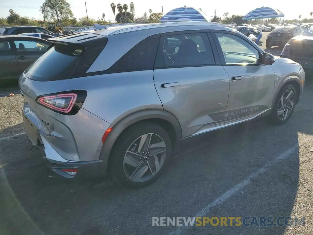 3 Photograph of a damaged car KM8J84A6XPU034372 HYUNDAI NEXO 2023