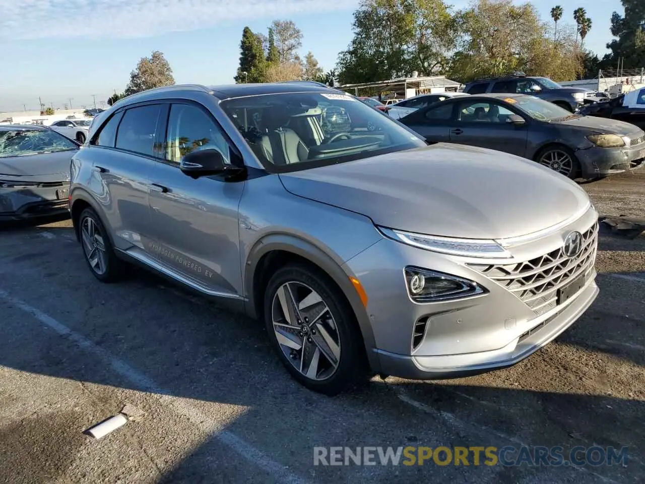 4 Photograph of a damaged car KM8J84A6XPU034372 HYUNDAI NEXO 2023