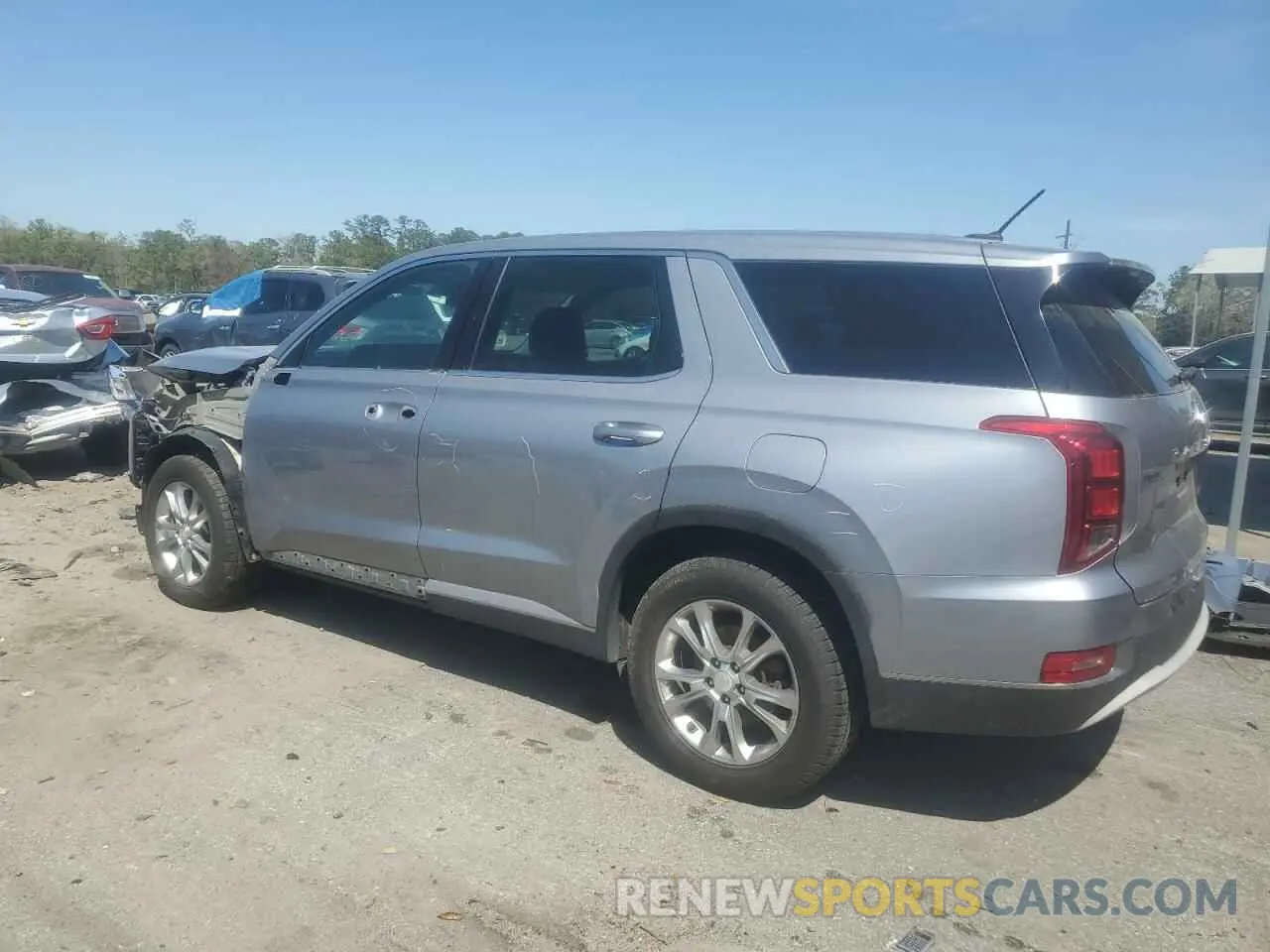 2 Photograph of a damaged car KM8R14HE1LU063936 HYUNDAI PALISADE 2020