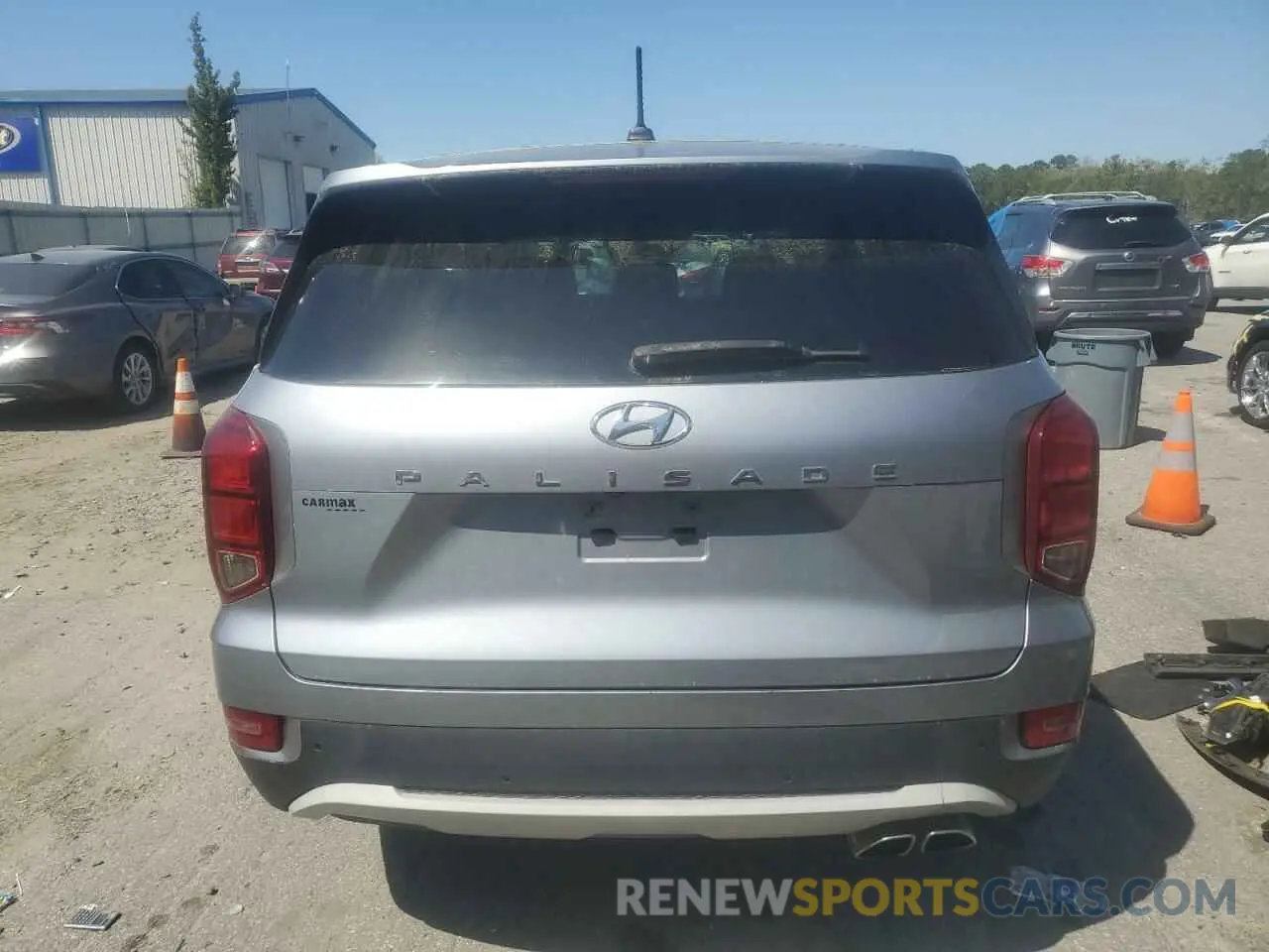 6 Photograph of a damaged car KM8R14HE1LU063936 HYUNDAI PALISADE 2020