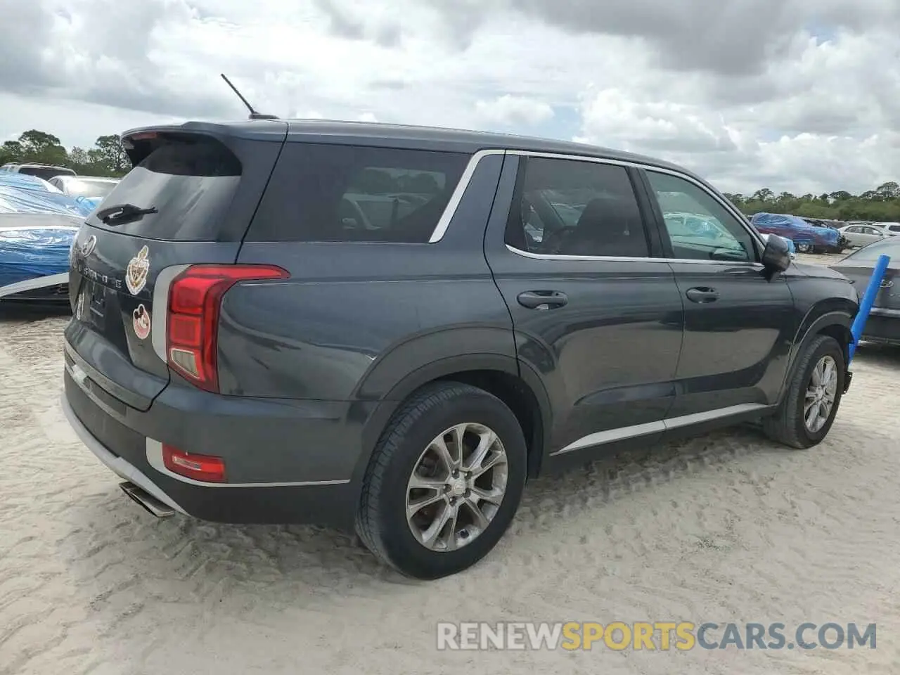 3 Photograph of a damaged car KM8R14HE9LU058533 HYUNDAI PALISADE 2020