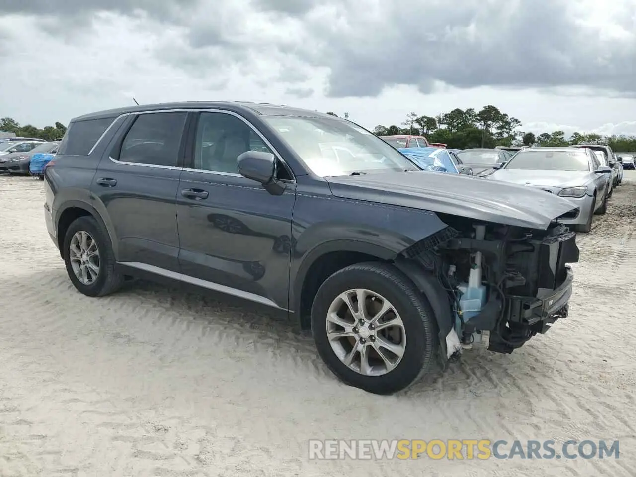 4 Photograph of a damaged car KM8R14HE9LU058533 HYUNDAI PALISADE 2020