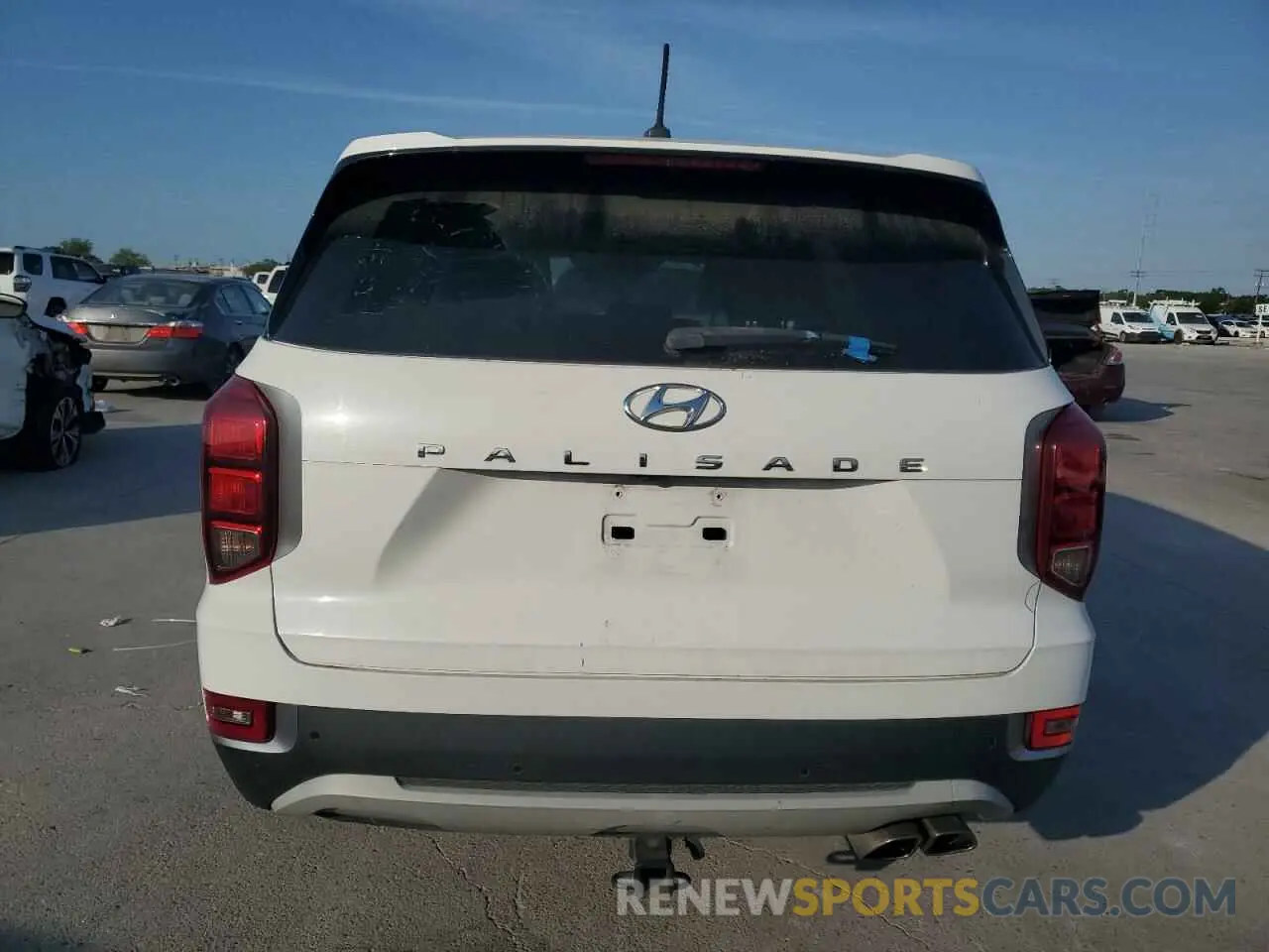 6 Photograph of a damaged car KM8R14HE9LU094416 HYUNDAI PALISADE 2020