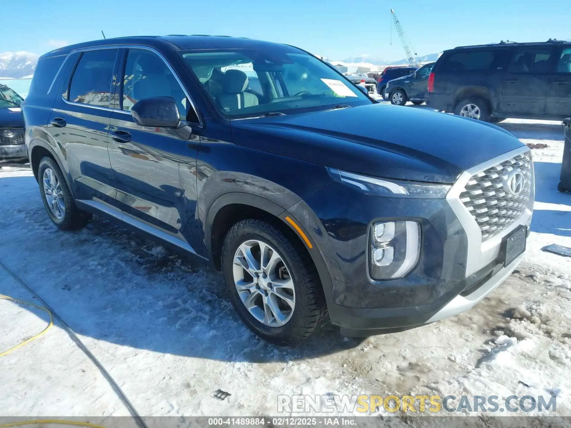 1 Photograph of a damaged car KM8R1DHE8LU055977 HYUNDAI PALISADE 2020