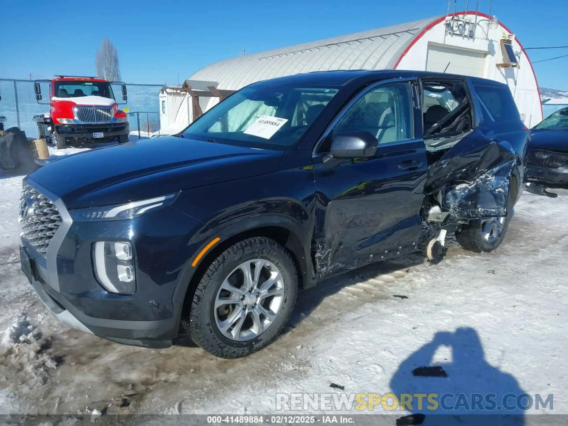 2 Photograph of a damaged car KM8R1DHE8LU055977 HYUNDAI PALISADE 2020