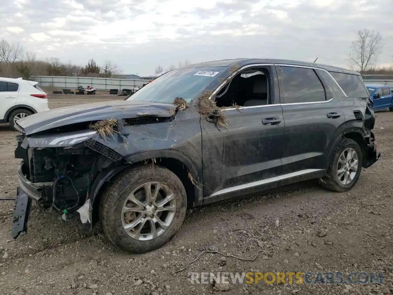 1 Photograph of a damaged car KM8R1DHE8LU057891 HYUNDAI PALISADE 2020