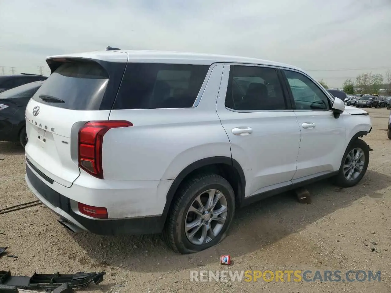 3 Photograph of a damaged car KM8R1DHEXLU065619 HYUNDAI PALISADE 2020