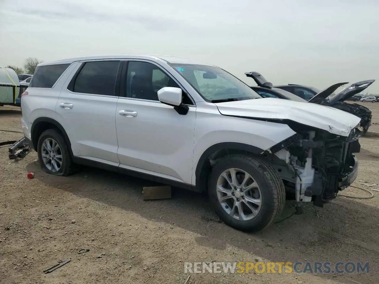 4 Photograph of a damaged car KM8R1DHEXLU065619 HYUNDAI PALISADE 2020
