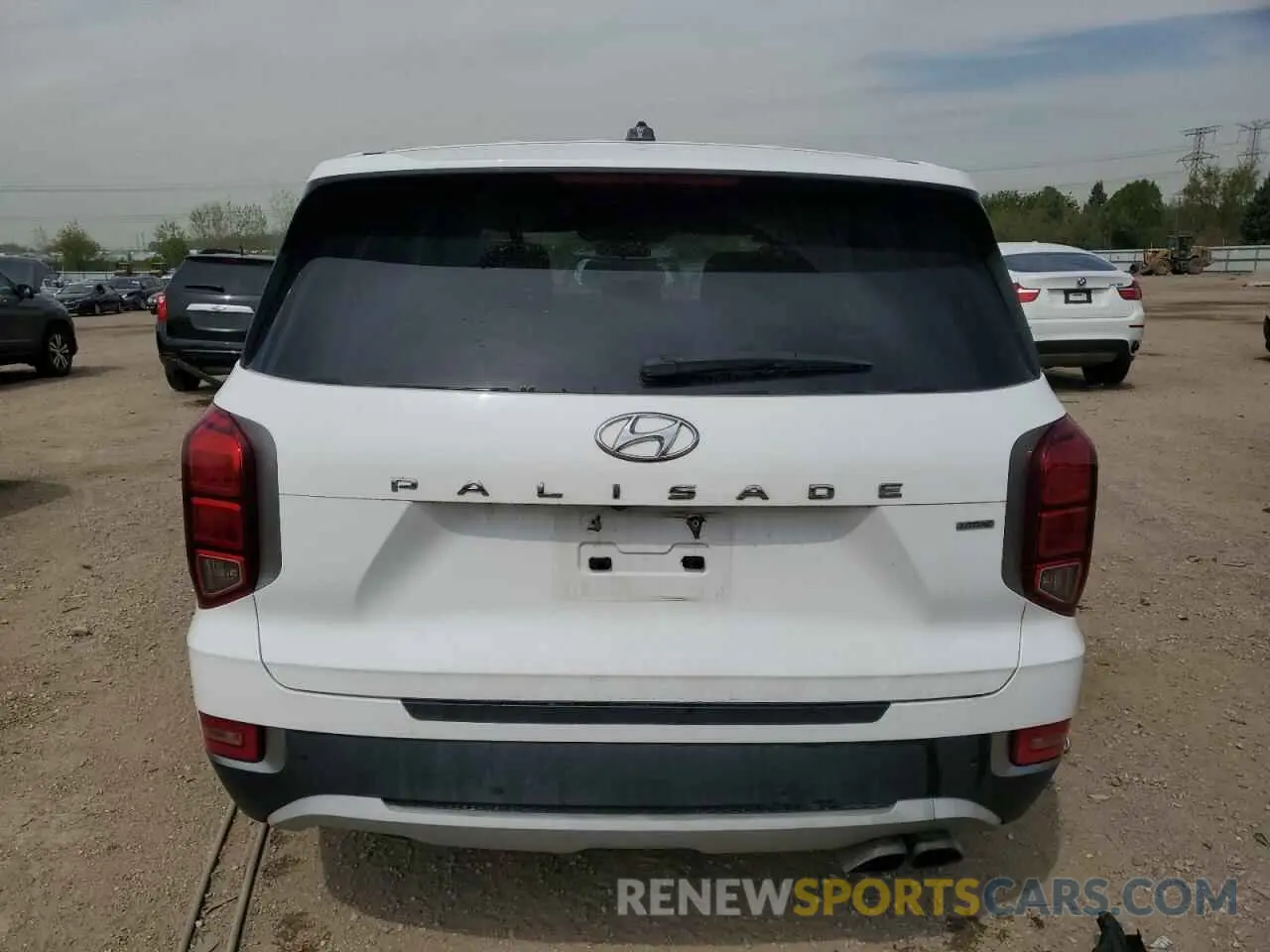 6 Photograph of a damaged car KM8R1DHEXLU065619 HYUNDAI PALISADE 2020