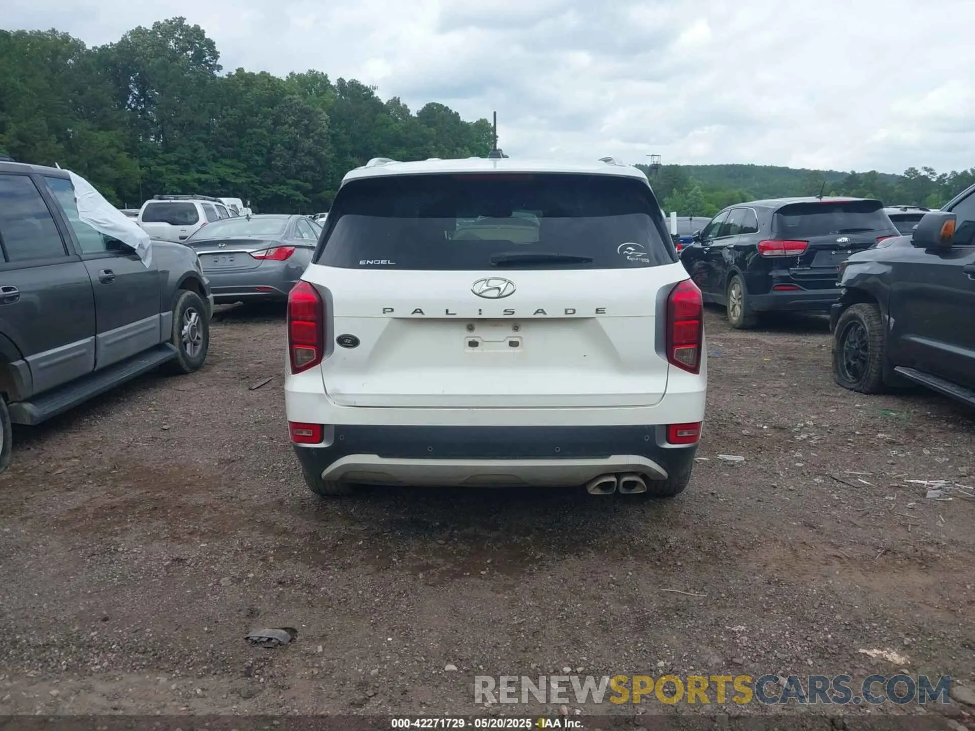 16 Photograph of a damaged car KM8R24HE1LU151687 HYUNDAI PALISADE 2020