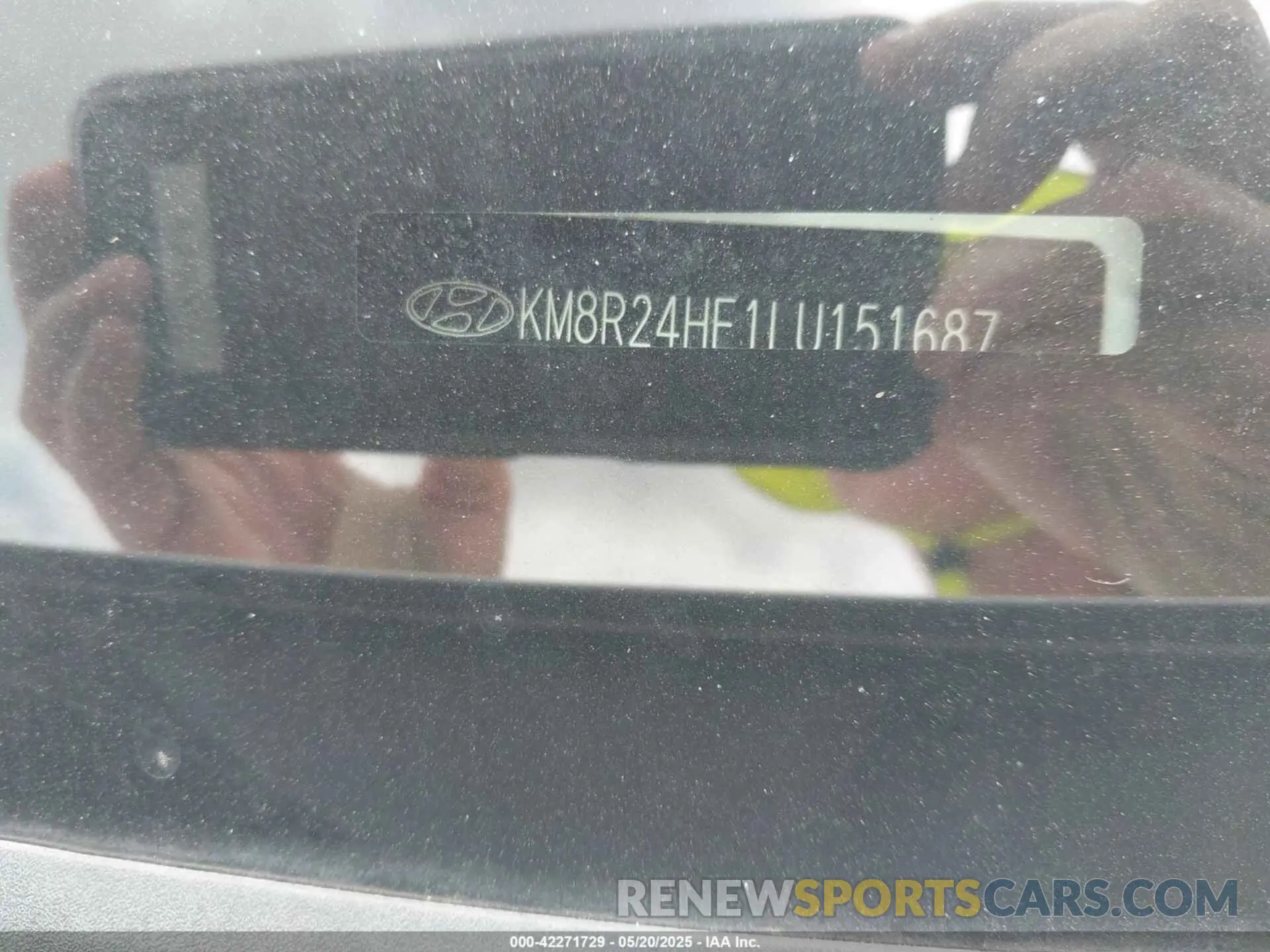9 Photograph of a damaged car KM8R24HE1LU151687 HYUNDAI PALISADE 2020