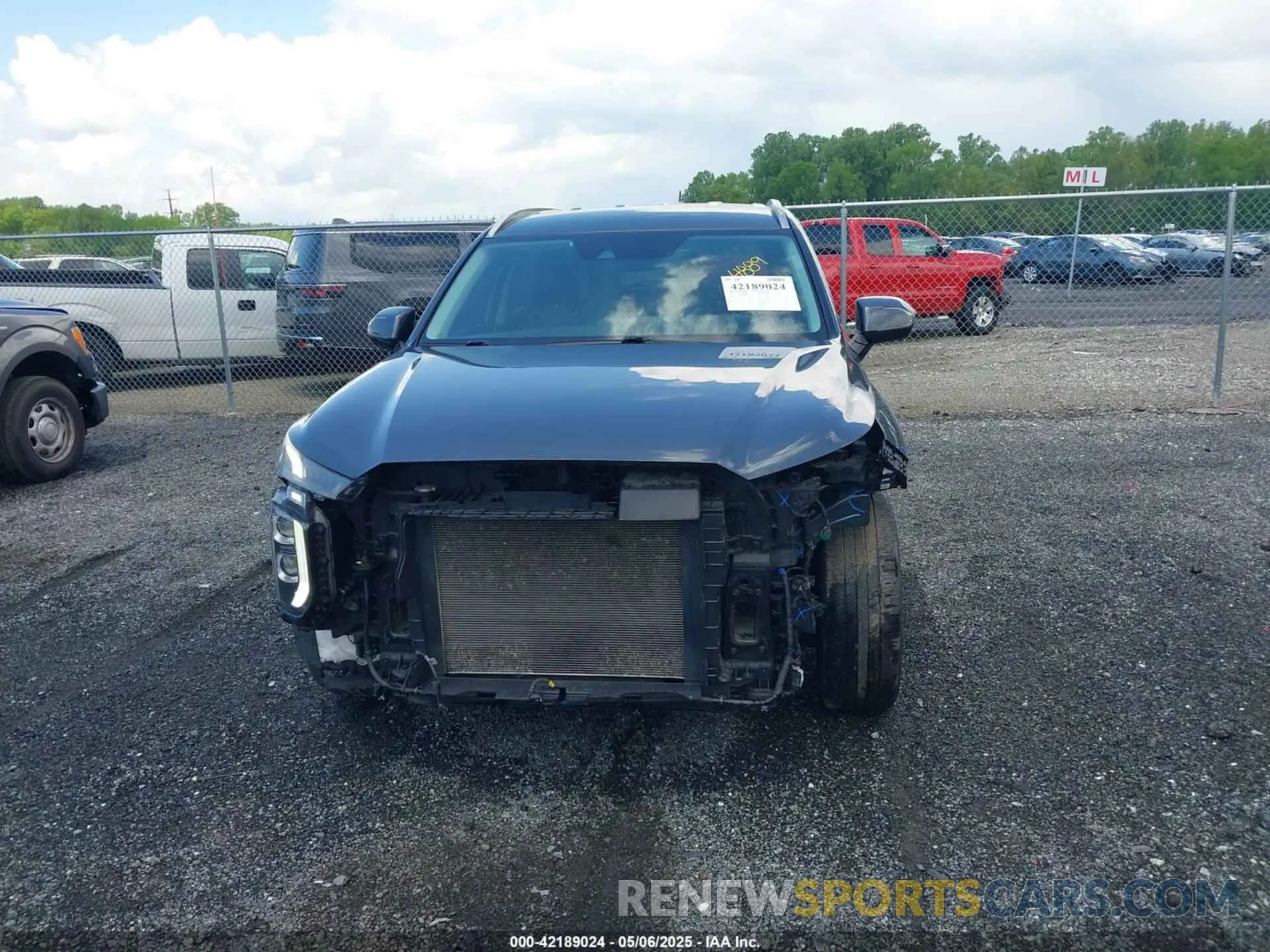 12 Photograph of a damaged car KM8R24HE4LU028630 HYUNDAI PALISADE 2020