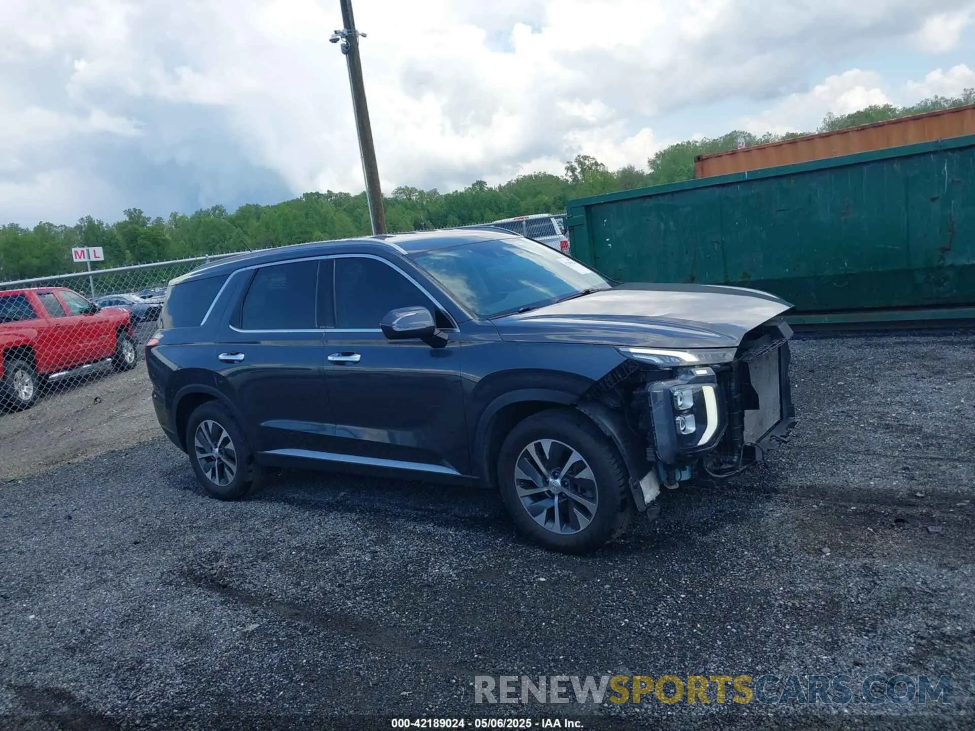 13 Photograph of a damaged car KM8R24HE4LU028630 HYUNDAI PALISADE 2020