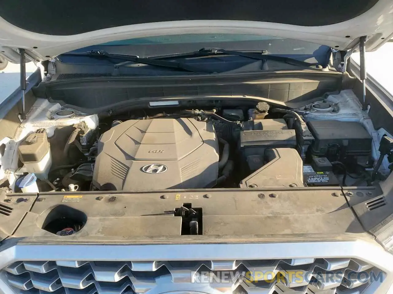 12 Photograph of a damaged car KM8R24HE5LU100998 HYUNDAI PALISADE 2020