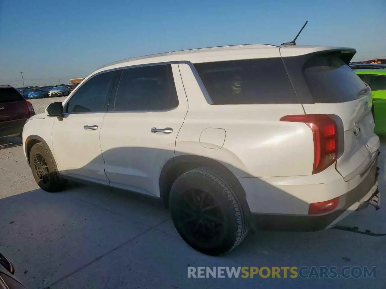 2 Photograph of a damaged car KM8R24HE5LU100998 HYUNDAI PALISADE 2020