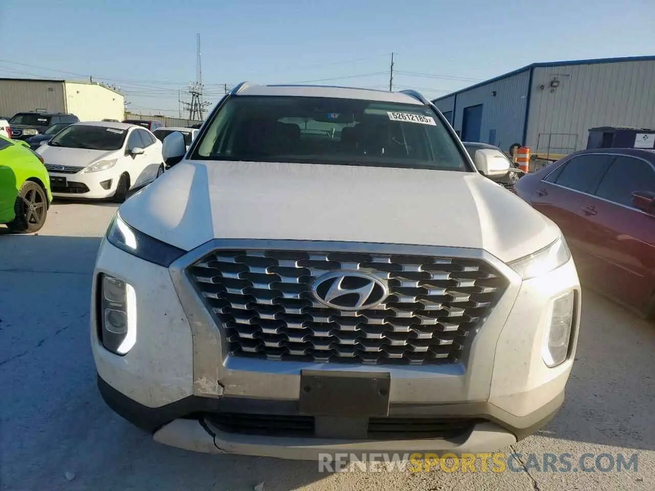 5 Photograph of a damaged car KM8R24HE5LU100998 HYUNDAI PALISADE 2020