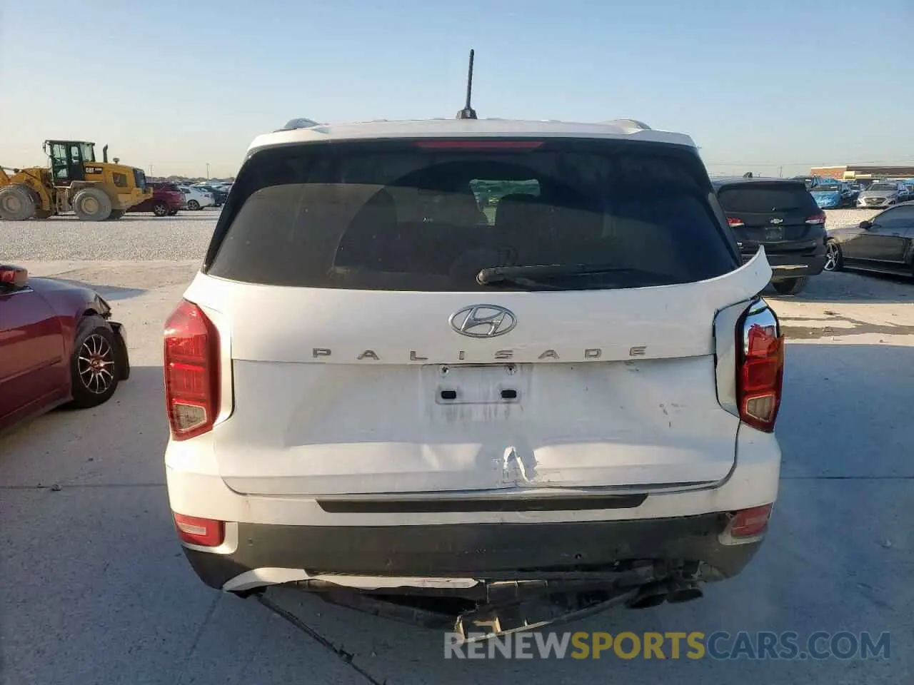 6 Photograph of a damaged car KM8R24HE5LU100998 HYUNDAI PALISADE 2020