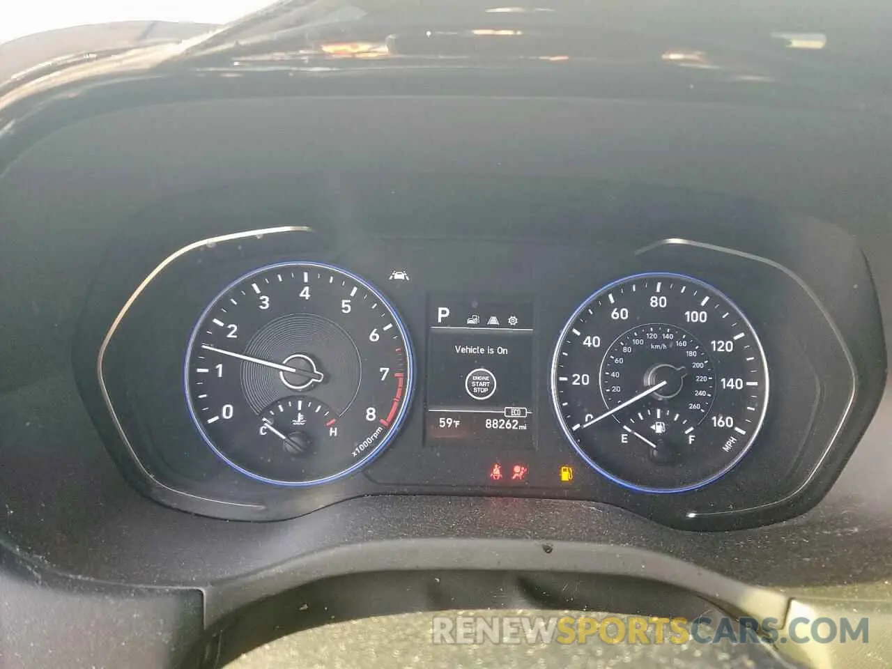 9 Photograph of a damaged car KM8R24HE5LU100998 HYUNDAI PALISADE 2020