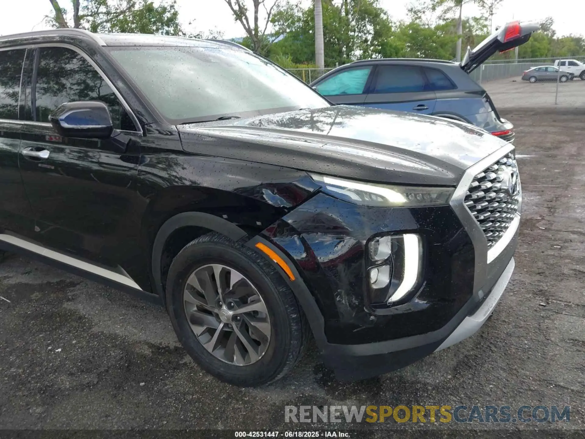 6 Photograph of a damaged car KM8R24HEXLU090761 HYUNDAI PALISADE 2020