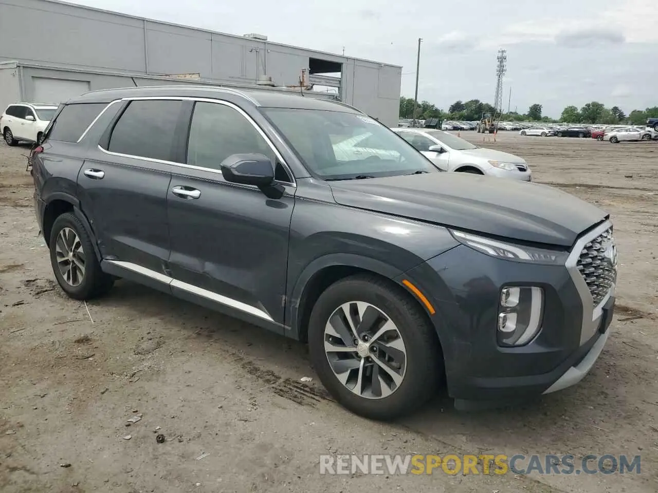 4 Photograph of a damaged car KM8R2DHE0LU053640 HYUNDAI PALISADE 2020