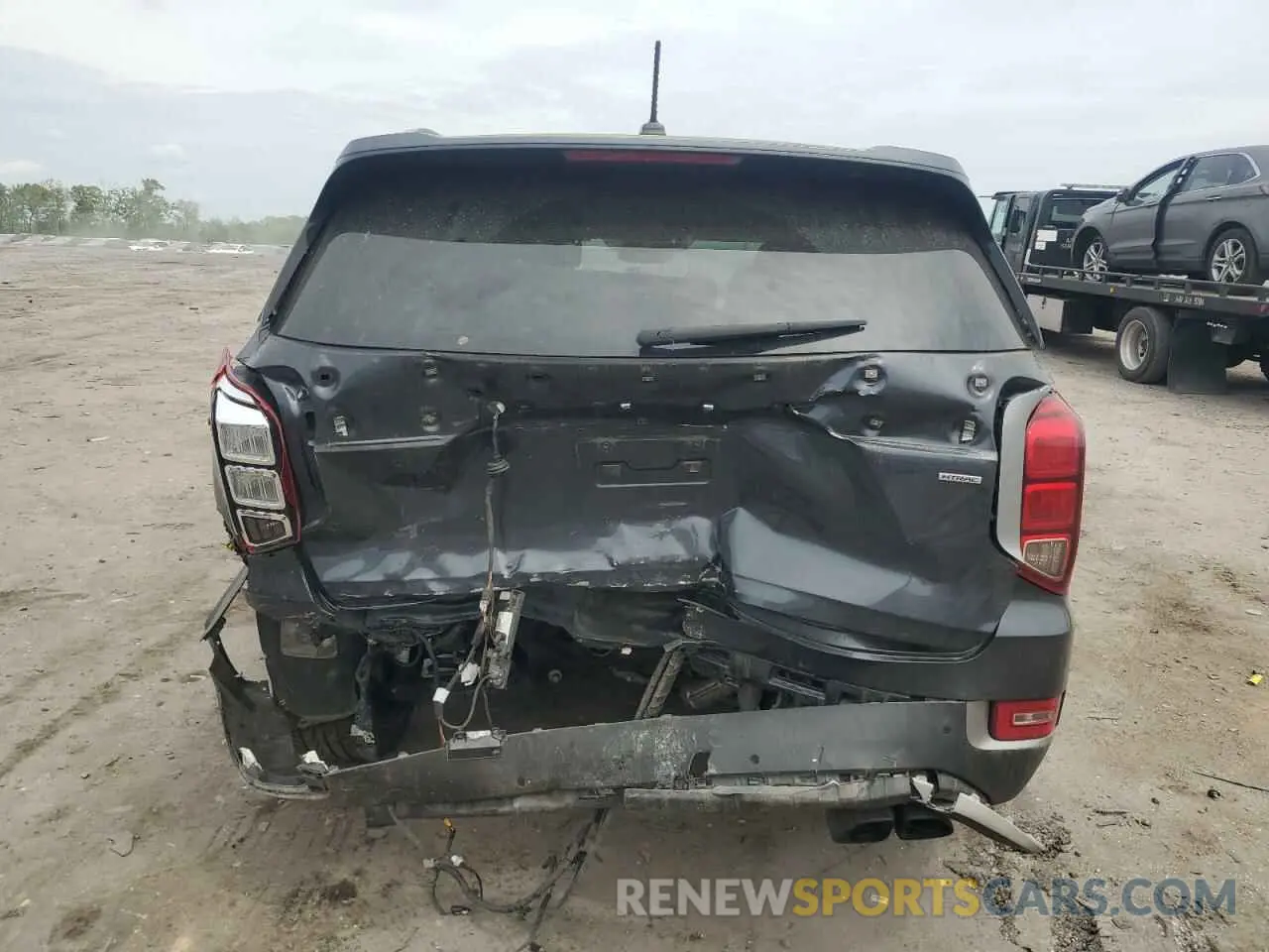 6 Photograph of a damaged car KM8R2DHE0LU053640 HYUNDAI PALISADE 2020