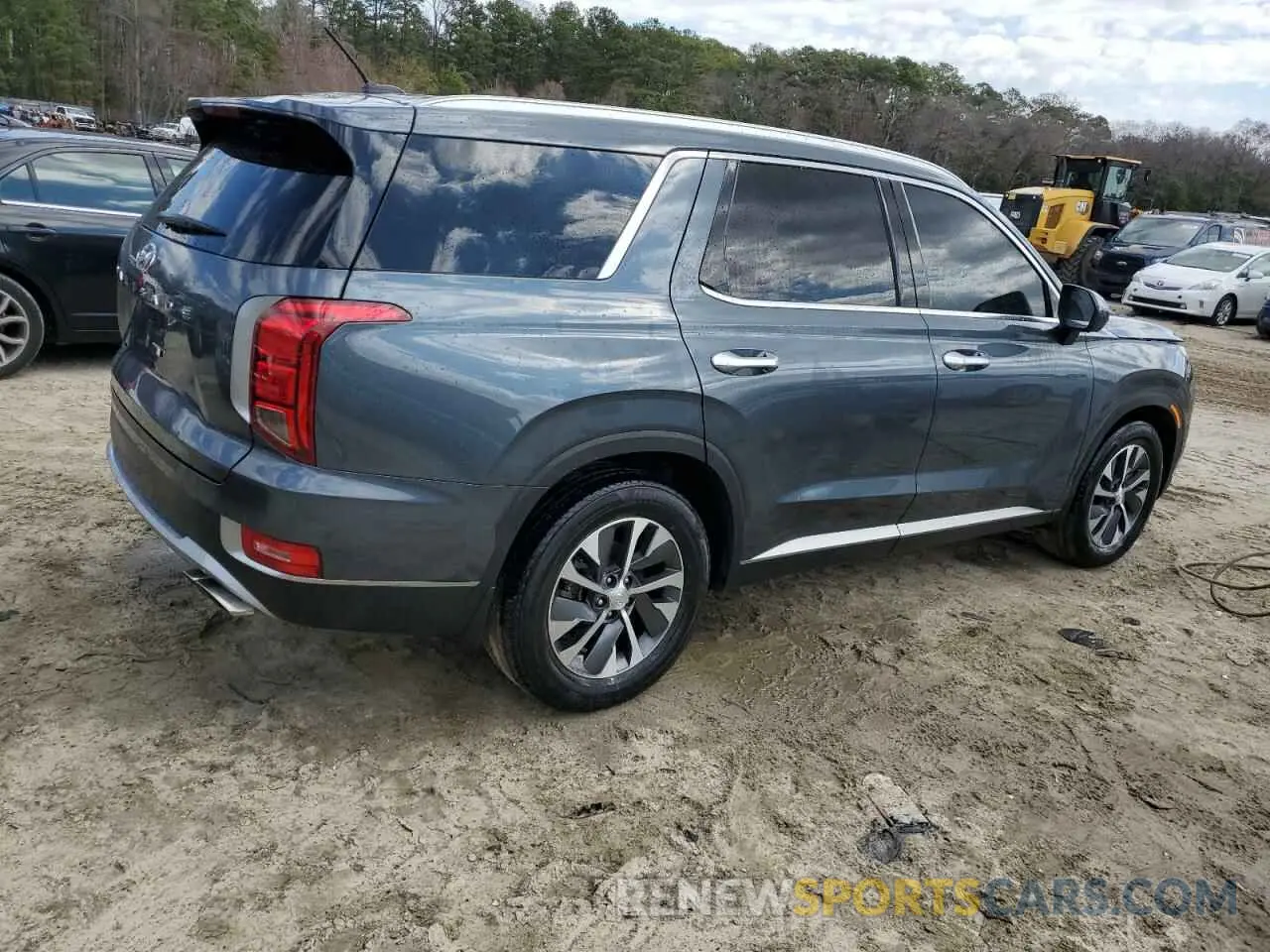 3 Photograph of a damaged car KM8R2DHE1LU106300 HYUNDAI PALISADE 2020