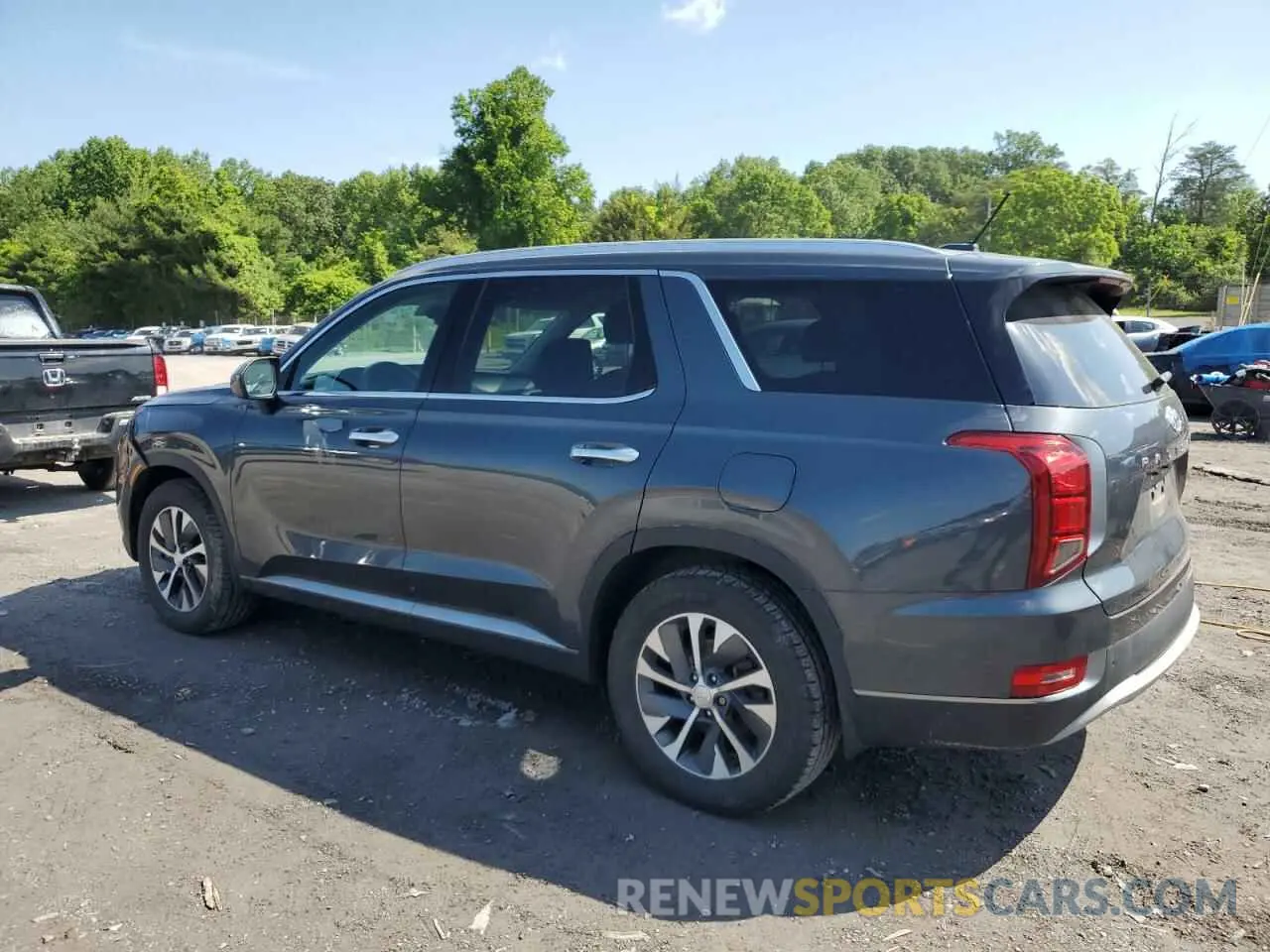 2 Photograph of a damaged car KM8R2DHE2LU143565 HYUNDAI PALISADE 2020