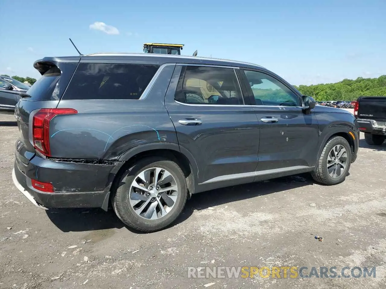 3 Photograph of a damaged car KM8R2DHE2LU143565 HYUNDAI PALISADE 2020