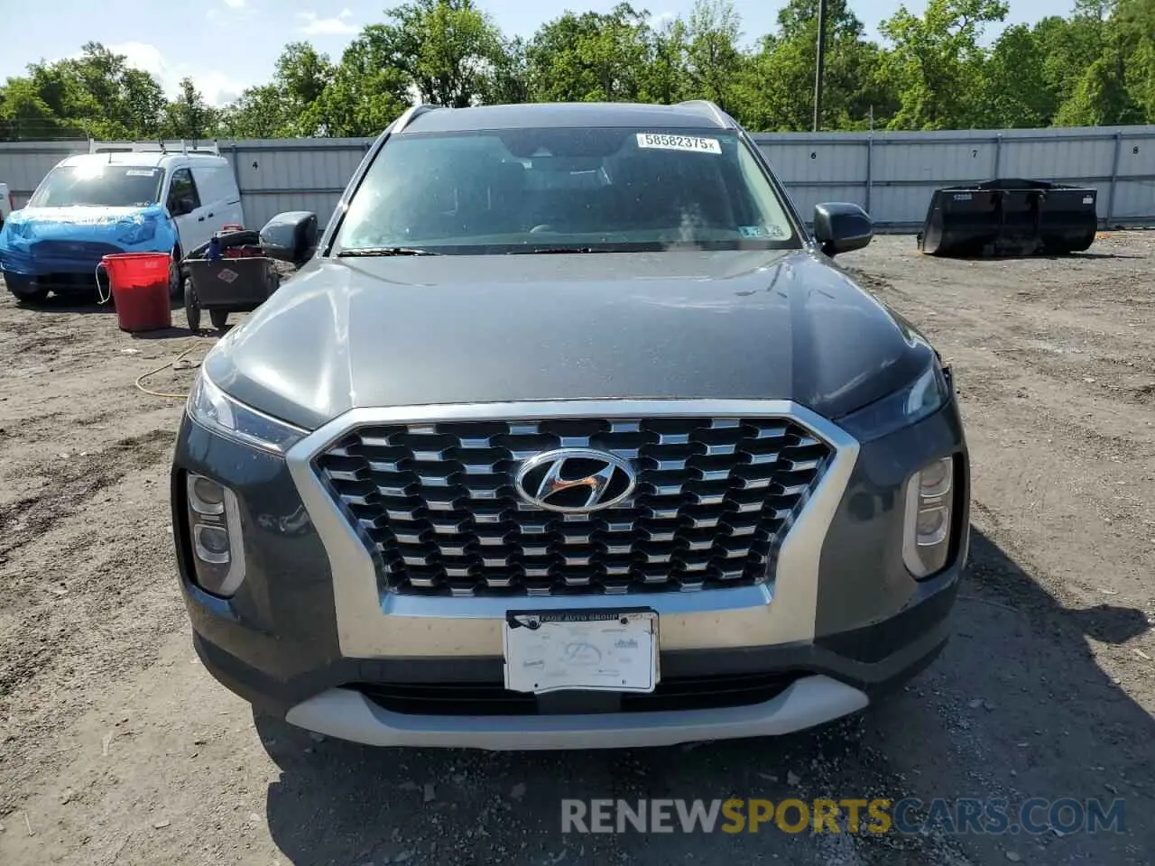 5 Photograph of a damaged car KM8R2DHE2LU143565 HYUNDAI PALISADE 2020