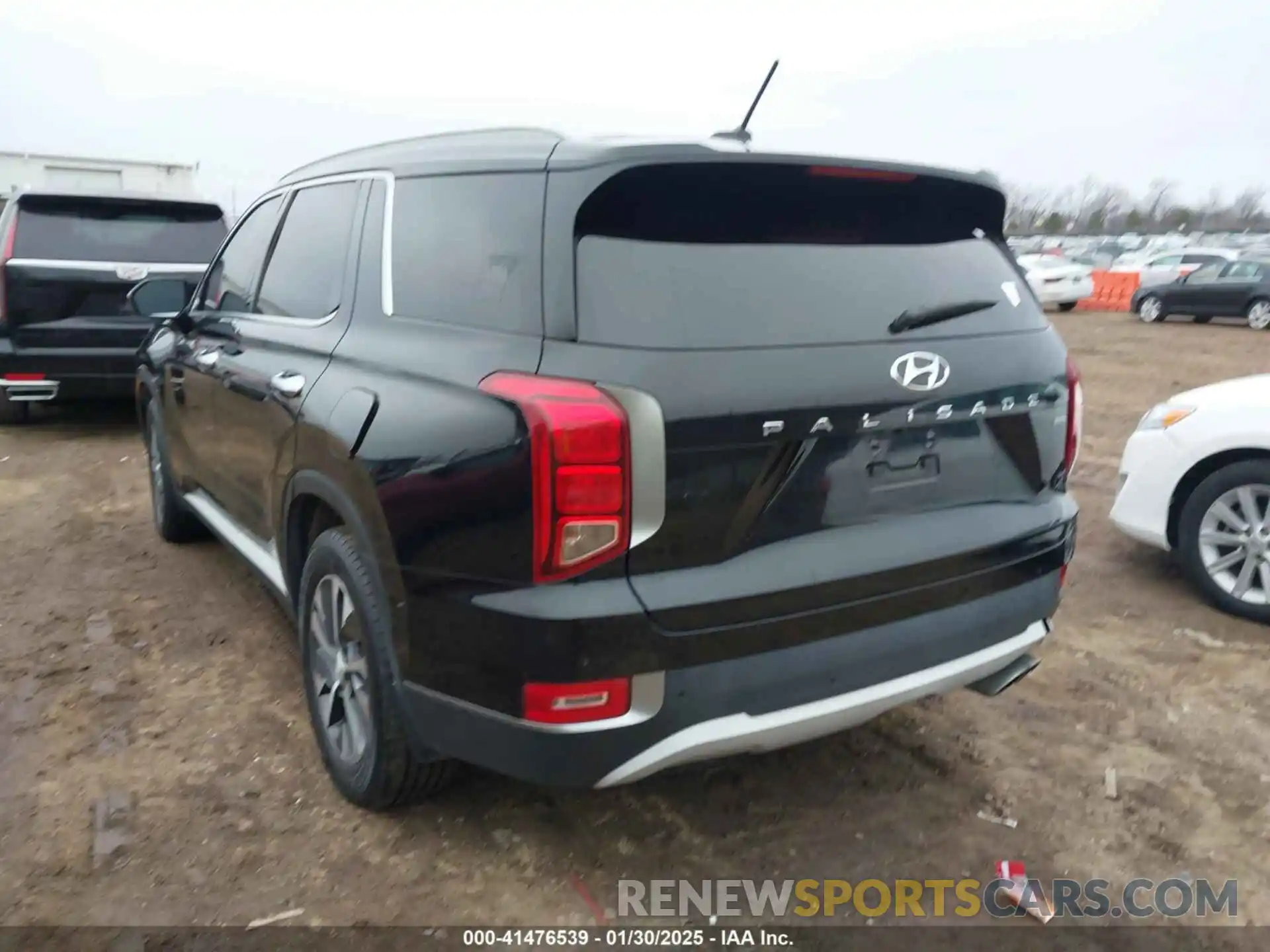 3 Photograph of a damaged car KM8R2DHE3LU035925 HYUNDAI PALISADE 2020