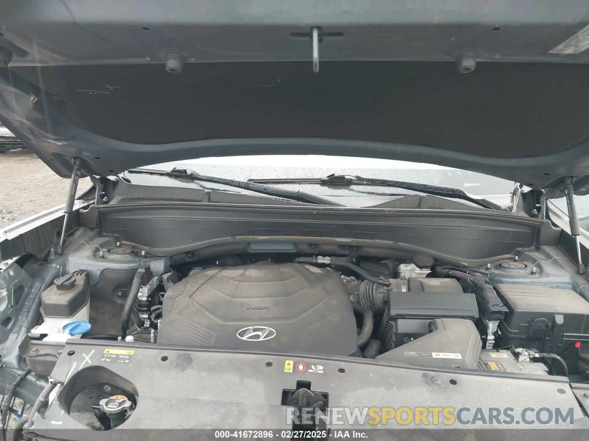 10 Photograph of a damaged car KM8R2DHE8LU071822 HYUNDAI PALISADE 2020