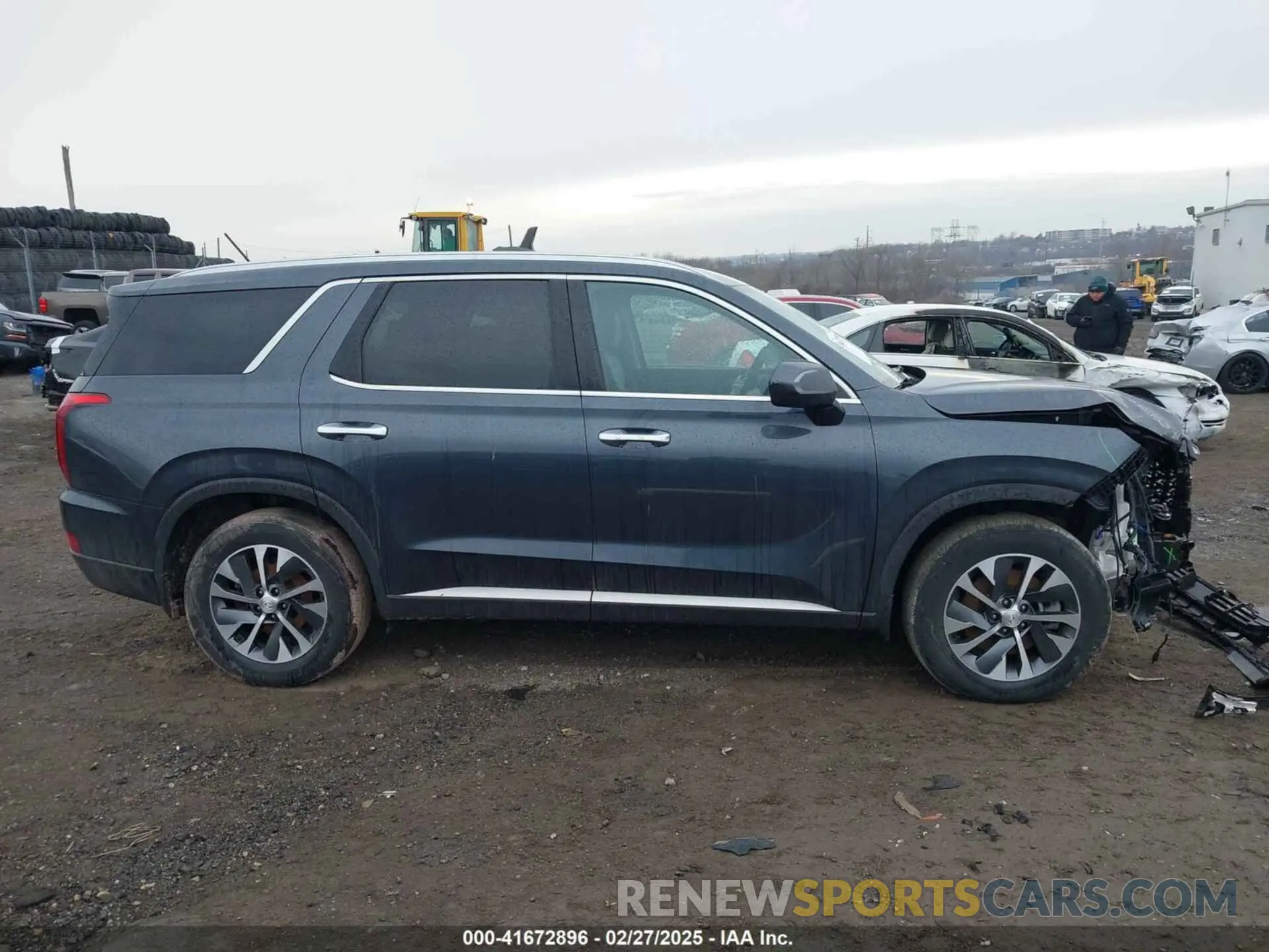 13 Photograph of a damaged car KM8R2DHE8LU071822 HYUNDAI PALISADE 2020