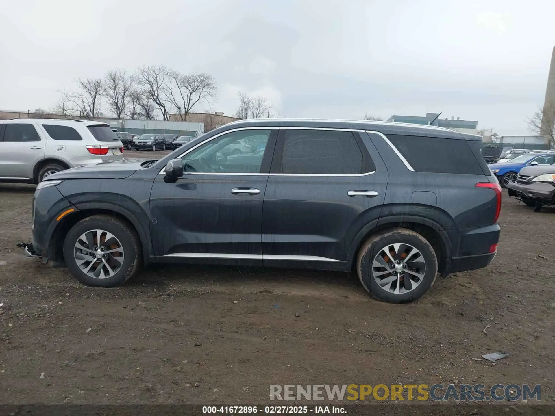 14 Photograph of a damaged car KM8R2DHE8LU071822 HYUNDAI PALISADE 2020