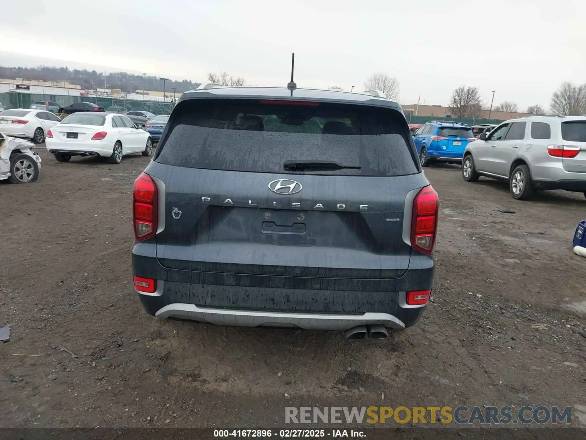 16 Photograph of a damaged car KM8R2DHE8LU071822 HYUNDAI PALISADE 2020
