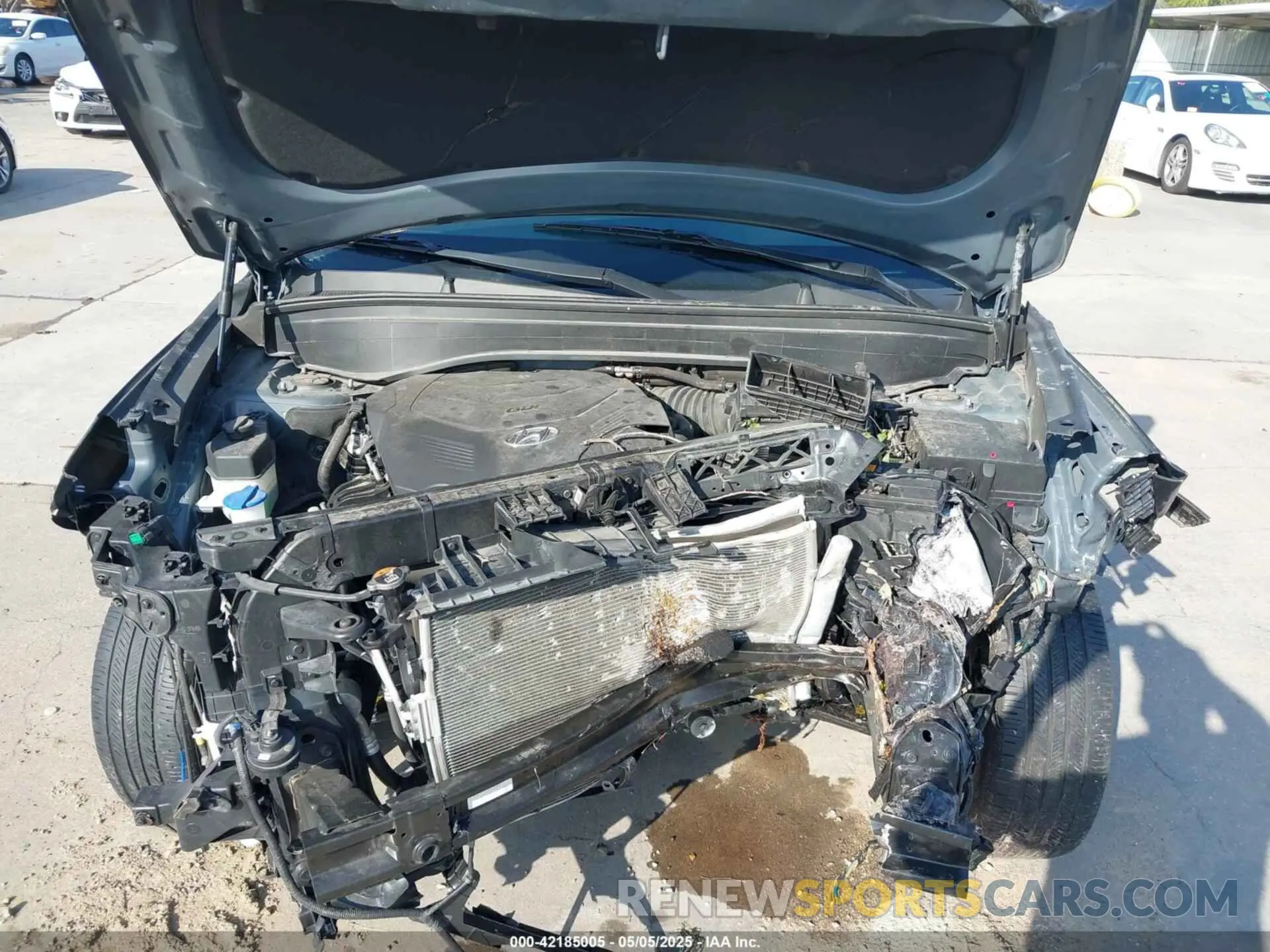 10 Photograph of a damaged car KM8R34HE3LU091392 HYUNDAI PALISADE 2020