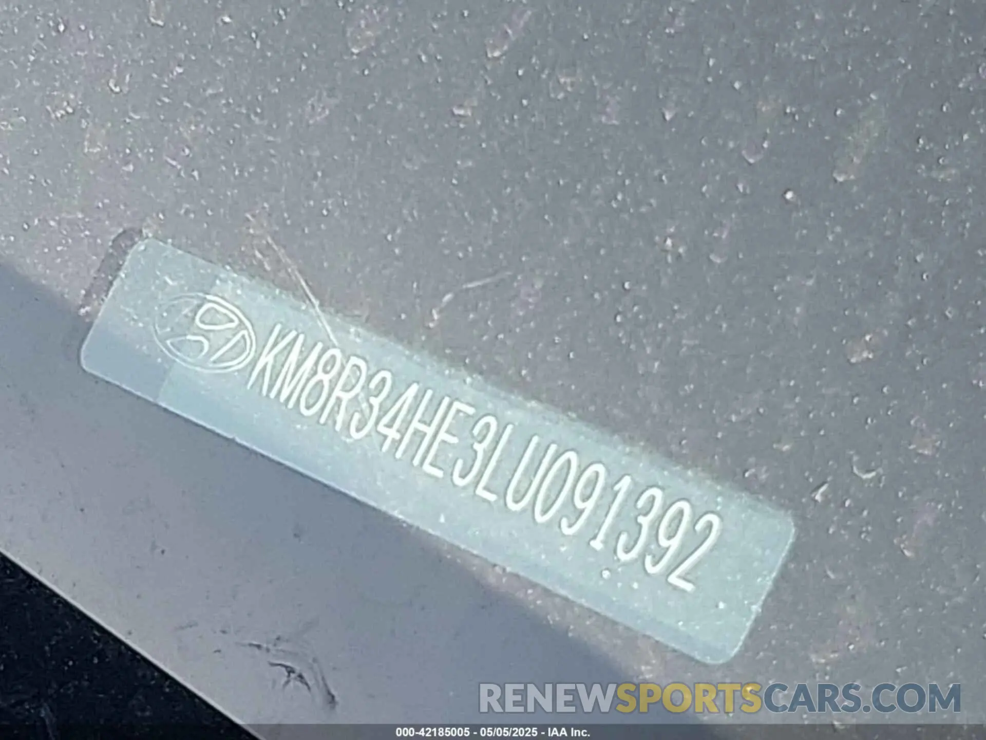 16 Photograph of a damaged car KM8R34HE3LU091392 HYUNDAI PALISADE 2020