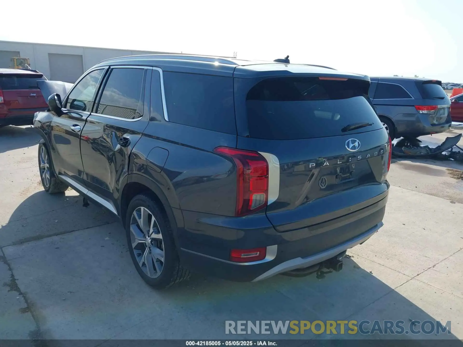 3 Photograph of a damaged car KM8R34HE3LU091392 HYUNDAI PALISADE 2020